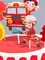 DIY fire engine cake toppers, firefighter Hero birthday cake decoration Supplies and Fire Flame Rescue Theme Cake Decorations for Firefighter Graduation Birthday(5pcs-pack)